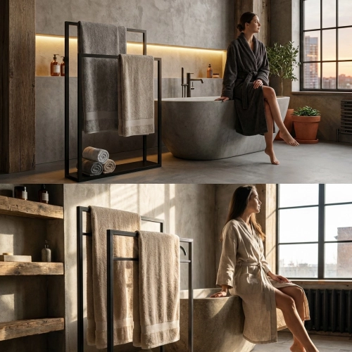 Stojaki na ręczniki